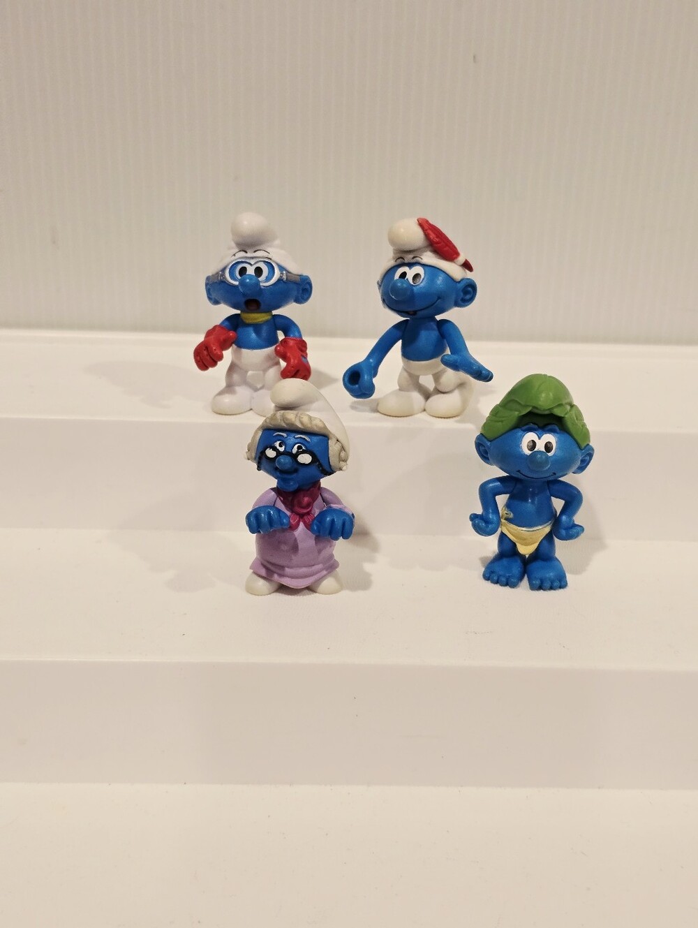 Smurfs Peyo Smurf Figure Set Grandma Mixed Figure Set